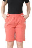 Khaki Cherry Berry Short Pants For Women 14 - Dropwear