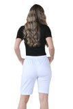Mocha Cherry Berry Short Pants For Women 14 - Dropwear