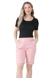 Mustard Cherry Berry Short Pants For Women 12 - Dropwear