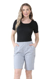 Mustard Cherry Berry Short Pants For Women 20 - Dropwear