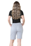 Navy Cherry Berry Short Pants For Women 14 - Dropwear