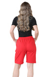 Royal Blue Cherry Berry Short Pants For Women 10 - Dropwear