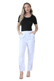 Khaki Full Length Cherry Berry Long Pants Women Trousers For Women 24 - Dropwear