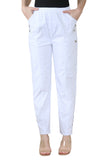 Indigo Full Length Cherry Berry Long Pants Women Trousers For Women 10 - Dropwear