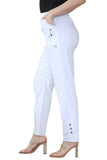 Indigo Full Length Cherry Berry Long Pants Women Trousers For Women 12 - Dropwear