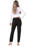 Navy Full Length Cherry Berry Long Pants Women Trousers For Women 12 - Dropwear
