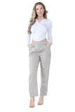 Black Full Length Cherry Berry Long Pants Women Trousers For Women 12 - Dropwear