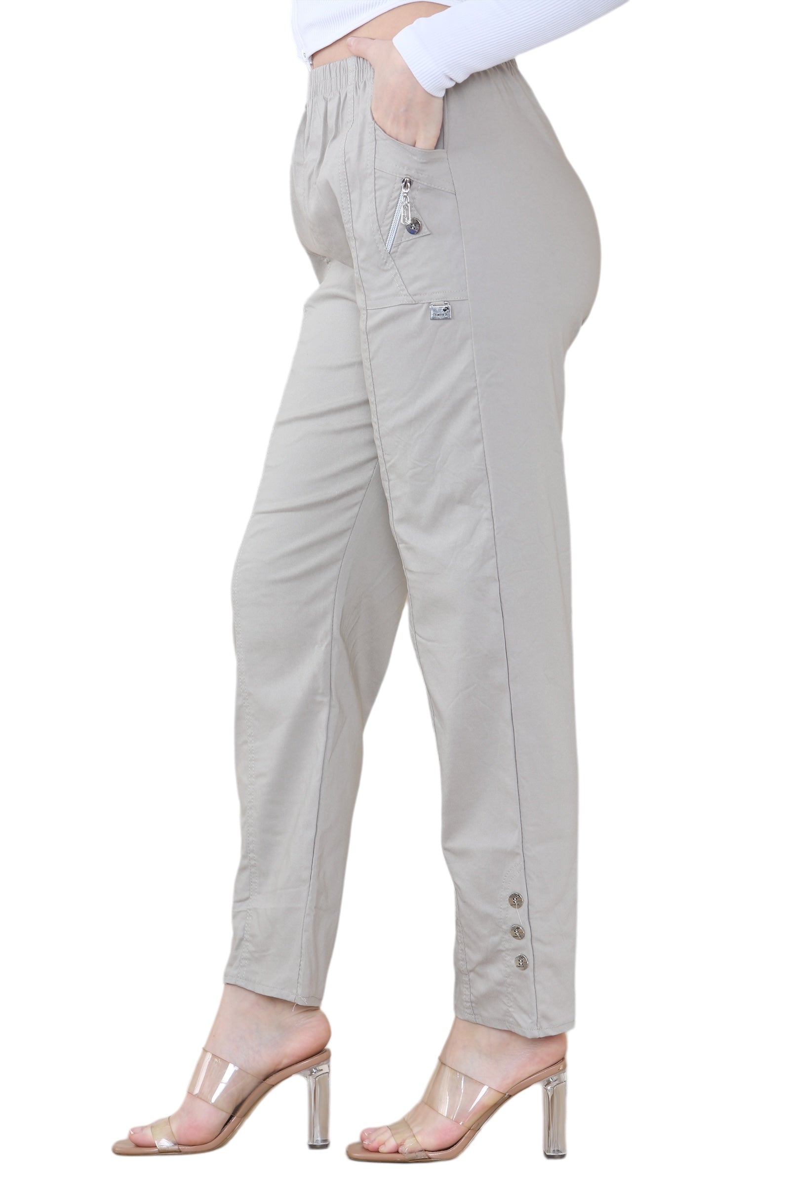 Navy Full Length Cherry Berry Long Pants Women Trousers For Women 18 - Dropwear
