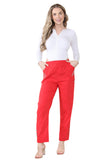Stone Full Length Cherry Berry Long Pants Women Trousers For Women 16 - Dropwear