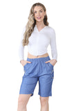 Coral Cherry Berry Short Pants For Women 14 - Dropwear