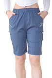 Denim Cherry Berry Short Pants For Women 20 - Dropwear