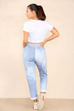 Italian Plain Drawstring Cotton Joggers For Women  - Dropwear