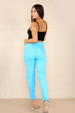 Stone Italian Glitter Drawstring Waistband Magic Pants For Women 8 - Dropwear