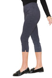 Polka Dot Three Quarter Bengaline Polka Dot Trouser For Women 14 - Dropwear