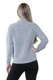 Women's Knitted Winter Cardigan Long Sleeve Warmth with Crew Neck & Ribbed Knit For Women  - Dropwear