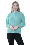 Women's Knitted Winter Cardigan Long Sleeve Warmth with Crew Neck & Ribbed Knit For Women  - Dropwear