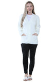 Sky Blue Women Knitted Plain Cardigan For Women 16-18 - Dropwear