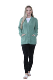 Women Knitted Plain Cardigan For Women  - Dropwear