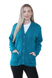 Women Knitted Plain Cardigan For Women  - Dropwear