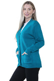 Women Knitted Plain Cardigan For Women  - Dropwear
