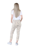 Stone Printed Magic Trousers 2 Side Pockets and Drawstring Stretchy Soft Casual Jogger Pants For Women 22 - Dropwear