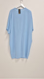 Italian Oversized V Neck Ring Detail Kaftan Dress For Women  - Dropwear