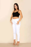 Stone Italian Glitter Drawstring Waistband Magic Pants For Women 12 - Dropwear
