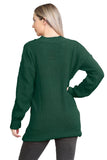 Cable Knitted Button Cardigan For Women  - Dropwear