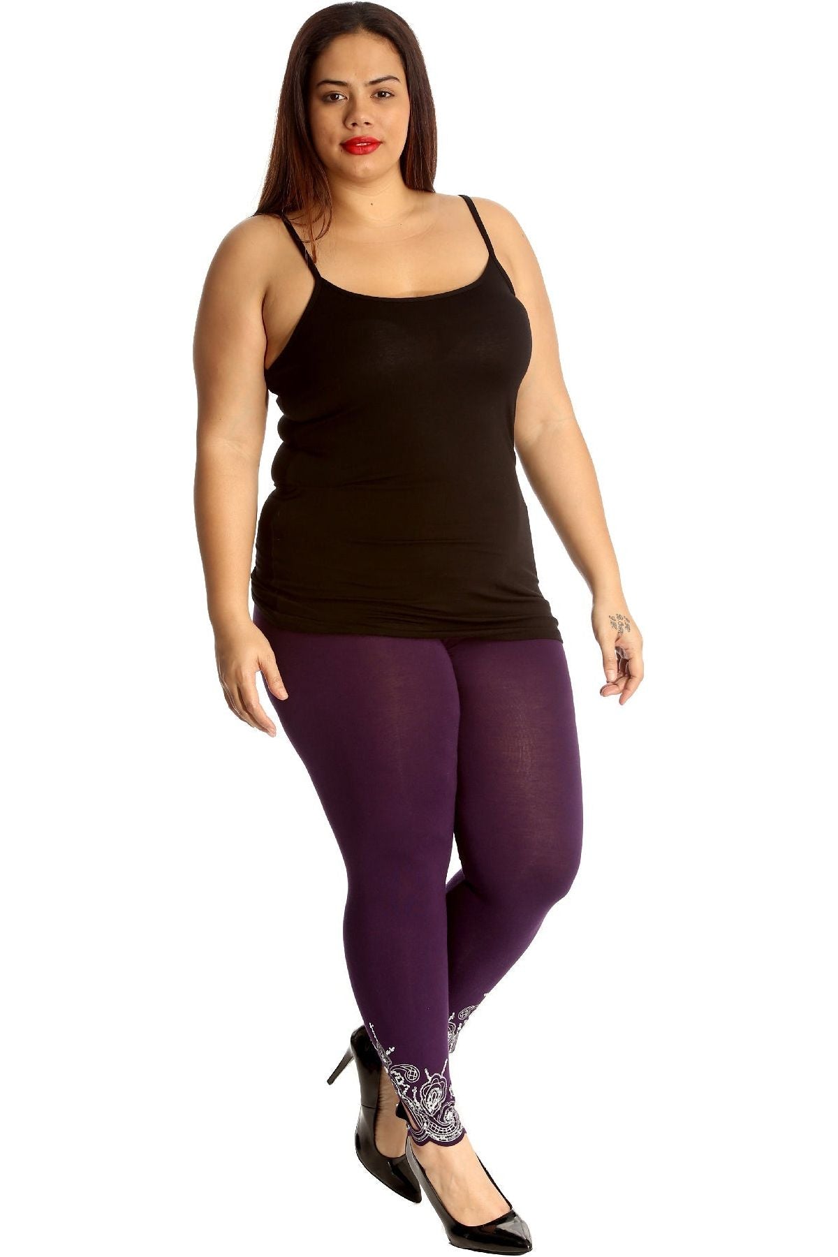Sequin Stretch Leggings For Women  - Dropwear