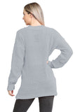 Red Cable Knitted Button Cardigan For Women 8-10 - Dropwear