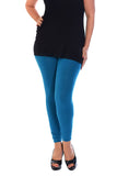 Cerise Plus Size Plain Long Leggings For Women 16-18 - Dropwear