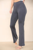 High Waisted Wide Leg Flared Palazzo Trousers For Women  - Dropwear