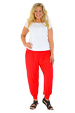 Mustard Plus Size Harem Trousers Full Length For Women 16-18 - Dropwear