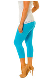 3/4 Length Cropped Leggings For Women  - Dropwear