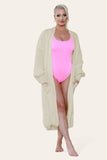 Ladies Balloon Sleeve Cardigan For Women  - Dropwear