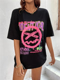 Black Identical Black T-Shirt For Women 12-14 - Dropwear