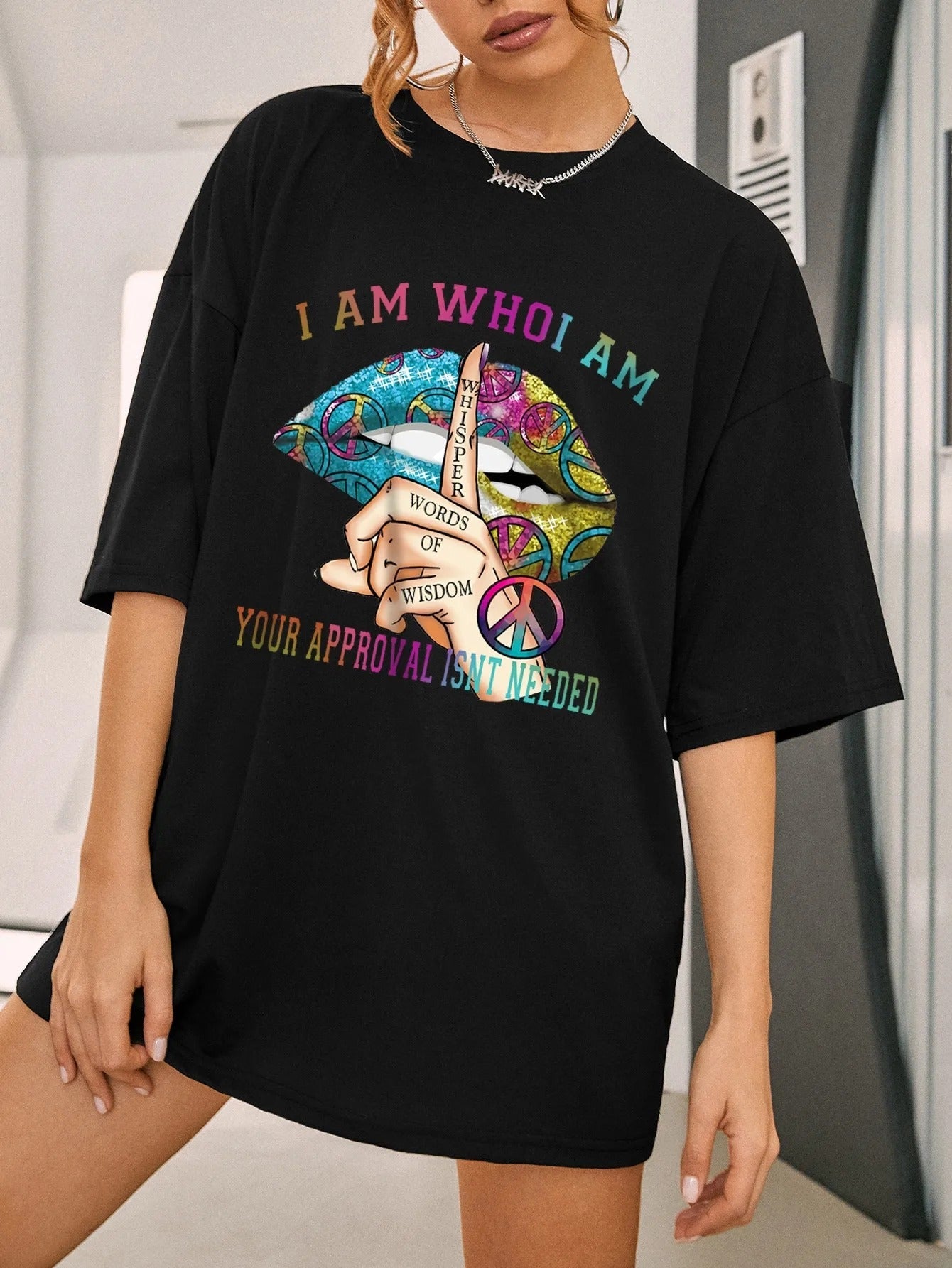I Am Who I Am T-Shirt For Women  - Dropwear