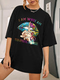 I Am Who I Am T-Shirt For Women  - Dropwear