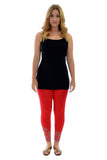 Sequin Scallop Beaded Flower Petal Leggings For Women  - Dropwear