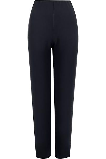 Straight Leg Stretch Ribbed Trouser For Women  - Dropwear