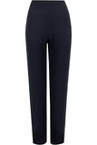 Straight Leg Stretch Ribbed Trouser For Women  - Dropwear