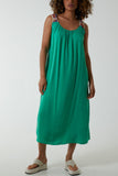 Mocha Crochet Sleeve Scoop Neck Midi Dress For Women ONE SIZE - Dropwear