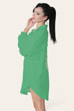 Oversized Long Sleeve Gold Sequin Eye ButtonÂ UpÂ Shirt For Women  - Dropwear