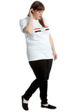 Amour Paris Print Baggy Short Sleeve T-Shirt For Women  - Dropwear