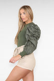 PU Faux Leather Belted Wet Look Shorts With Strap For Women  - Dropwear