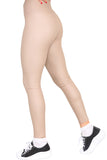 PU Fleece Line High Waisted Wet Look Faux Leather Legging For Women  - Dropwear