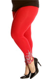 Brown Sequin Stretch Leggings For Women 12-14 - Dropwear