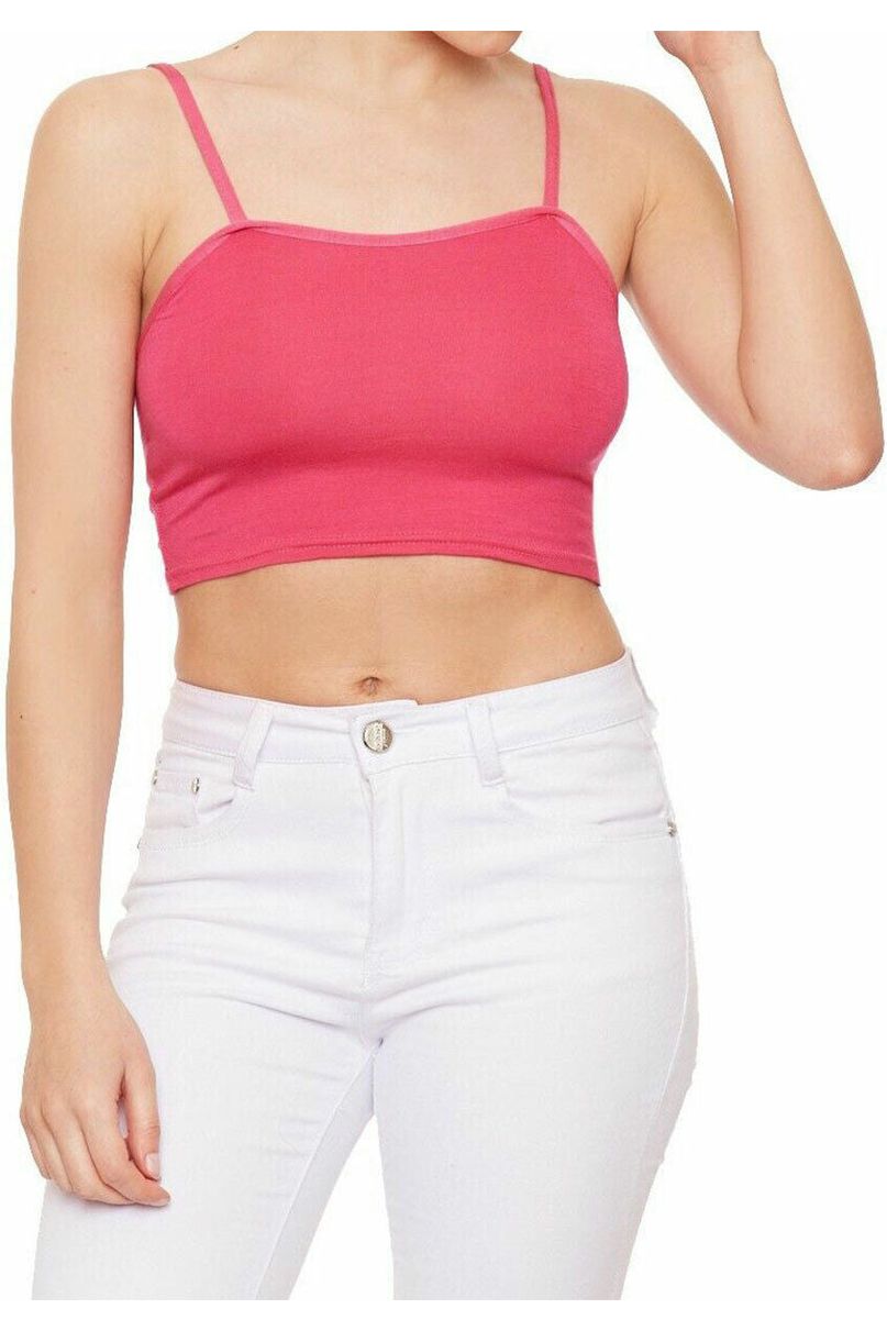 Bralet Crop Stretch Vest Top For Women  - Dropwear