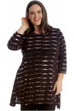 Silver Lurex Sparkle Sequin Flared Swing Dress For Women 20 - Dropwear