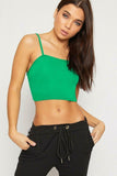 Bralet Crop Stretch Vest Top For Women  - Dropwear